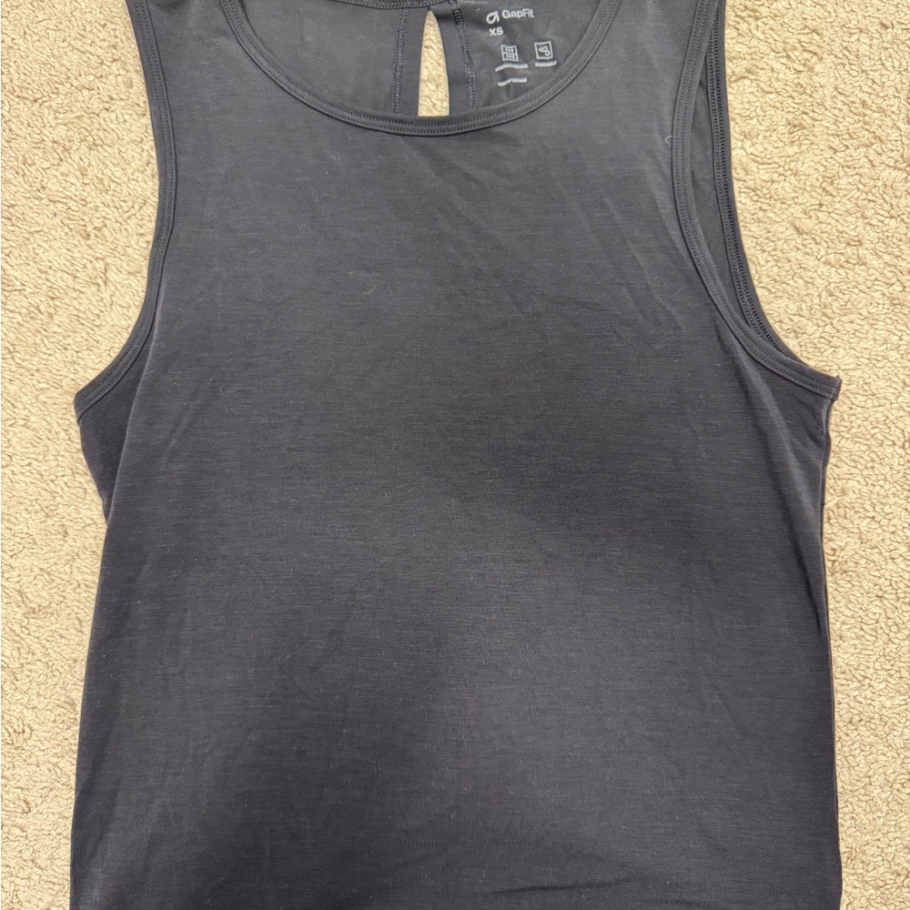 GAP Women's Black Tank Top